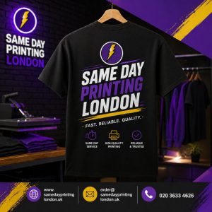 same day T shirt printing London