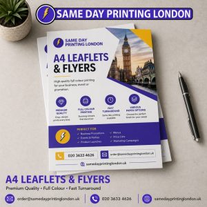 Same Day A4 Leaflet & Flyer Printing