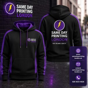 same day hoodie printing London