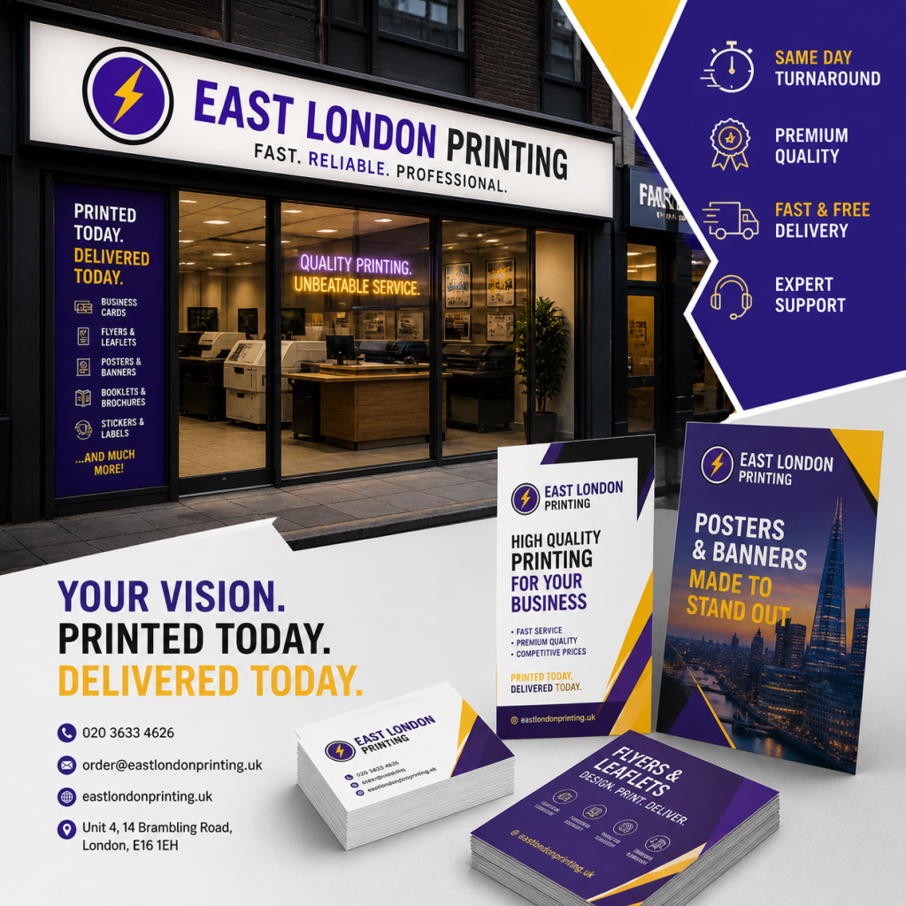 Same Day Printing East London