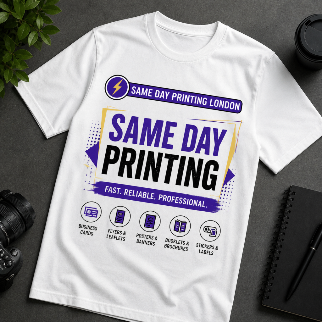 same day t shirt printing London